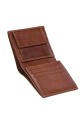 RUBRE® R436VT-N Small leather wallet card holder