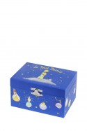 S91230 Coffret Musical Phosphorescent Le Petit Prince© - Bleu - Ciel Etoilé - Trousselier