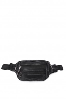 KJ304 Split leather bum bag