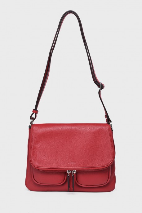 JESSY - ZEVENTO Shoulder bag cowhide leather