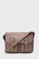 NOEMIA - ZEVENTO Shoulder bag cowhide leather : Color:Écorce (Bark)