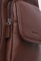 LEO - ZEVENTO Cross Body Bag cowhide leather