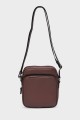 Vince - ZEVENTO Cowhide Leather Reporter Bag - Chocolat