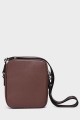 Vince - ZEVENTO Cowhide Leather Reporter Bag - Chocolat