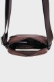 Vince - ZEVENTO Cowhide Leather Reporter Bag - Chocolat