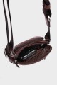 MATT - ZEVENTO Cowhide Leather Reporter Bag - Chocolat