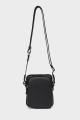 MATT - ZEVENTO Cowhide Leather Reporter Bag - Black