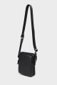 MATT - ZEVENTO Cowhide Leather Reporter Bag - Black
