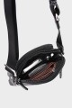 MATT - ZEVENTO Cowhide Leather Reporter Bag - Black