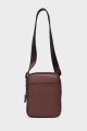 EVAN - ZEVENTO Cowhide Leather Shoulder bag Pouch - Choco : Color:Chocolat