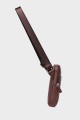 EVAN - ZEVENTO Cowhide Leather Shoulder bag Pouch - Chocolat