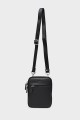 WILLY - ZEVENTO Cowhide Leather Shoulder bag Pouch - Black