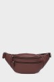 RICHY - ZEVENTO Cowhide Leather Bum Bag - Choco : Color:Chocolat