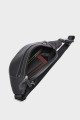 RICHY - ZEVENTO Cowhide Leather Bum Bag - Black