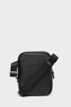 EVAN - ZEVENTO Sacoche Pochette en cuir de vachette - Noir