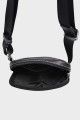 EVAN - ZEVENTO Sacoche Pochette en cuir de vachette - Noir