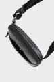 EVAN - ZEVENTO Cowhide Leather Shoulder bag Pouch - Black