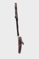 WILLY - ZEVENTO Cowhide Leather Shoulder bag Pouch - Chocolat