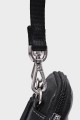 WILLY - ZEVENTO Cowhide Leather Shoulder bag Pouch - Black