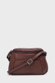 OFELIA - ZEVENTO Shoulder bag cowhide leather - Choco