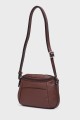 OFELIA - ZEVENTO Shoulder bag cowhide leather - Choco