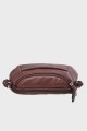 OFELIA - ZEVENTO Shoulder bag cowhide leather - Choco