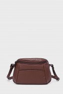 OFELIA - ZEVENTO Shoulder bag cowhide leather - Choco
