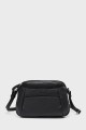 OFELIA - ZEVENTO Shoulder bag cowhide leather - Black : Color:Black