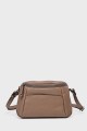 OFELIA - ZEVENTO Shoulder bag cowhide leather - Ecorce