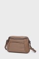 OFELIA - ZEVENTO Shoulder bag cowhide leather - Ecorce