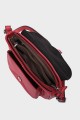 KARLA - ZEVENTO Shoulder bag cowhide leather - Red