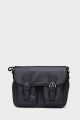 NOEMIA - ZEVENTO Shoulder bag cowhide leather - Navy Blue