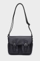 NOEMIA - ZEVENTO Shoulder bag cowhide leather - Navy Blue