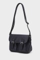 NOEMIA - ZEVENTO Shoulder bag cowhide leather - Navy Blue
