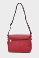 NOEMIA - ZEVENTO Shoulder bag cowhide leather - Red