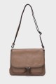 JESSY - ZEVENTO Shoulder bag cowhide leather - Ecorce : Color:Écorce (Bark)