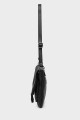 JESSY - ZEVENTO Shoulder bag cowhide leather - Black