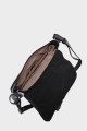 JESSY - ZEVENTO Shoulder bag cowhide leather - Black