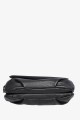 AMYLIA - ZEVENTO Sac bandoulière en cuir de vachette - Noir