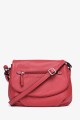 AMYLIA - ZEVENTO Shoulder bag cowhide leather - Red