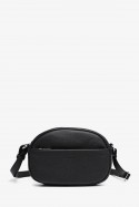 CINDYE - ZEVENTO Sac bandoulière en cuir de vachette - Noir