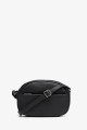 CINDYE - ZEVENTO Shoulder bag cowhide leather - Black