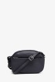 CINDYE - ZEVENTO Shoulder bag cowhide leather - Navy
