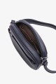 CINDYE - ZEVENTO Shoulder bag cowhide leather - Navy