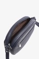 CINDYE - ZEVENTO Shoulder bag cowhide leather - Navy