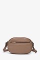 CINDYE - ZEVENTO Shoulder bag cowhide leather - Ecorce : Color:Écorce (Bark)