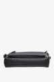 JEANA - ZEVENTO Shoulder bag cowhide leather - Black