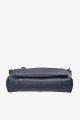 JEANA - ZEVENTO Shoulder bag cowhide leather - Navy