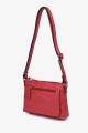 JEANA - ZEVENTO Sac bandoulière en cuir de vachette - Rouge