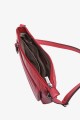 JEANA - ZEVENTO Shoulder bag cowhide leather - Red